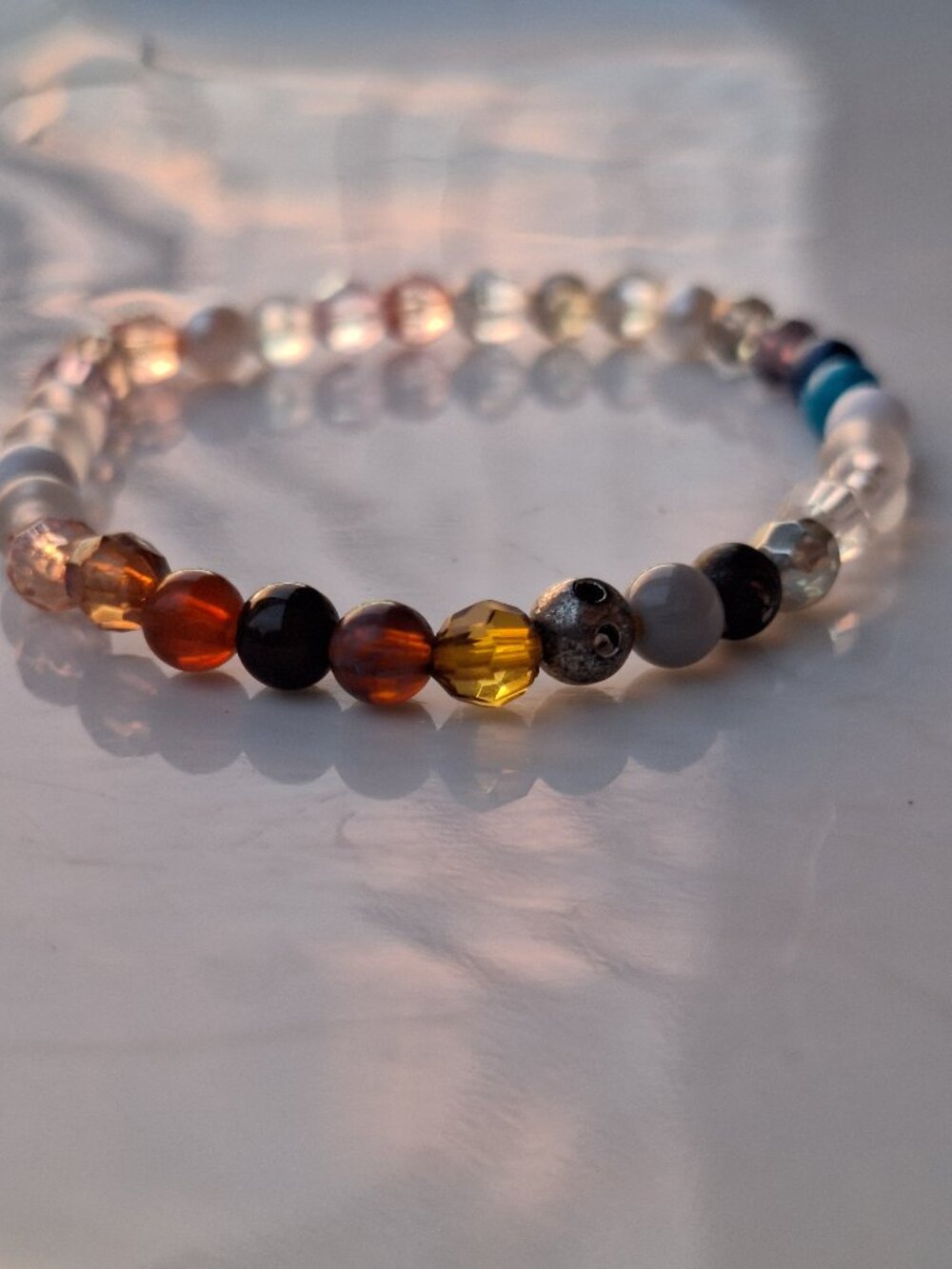 Kaleidoscope Beaded Bracelet